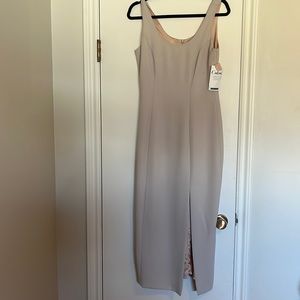 Cream Coloured Form Fitting Dress